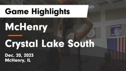 McHenry  vs Crystal Lake South  Game Highlights - Dec. 20, 2023