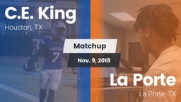 Matchup: C.E. King vs. La Porte  2018