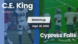 Matchup: C.E. King vs. Cypress Falls  2020