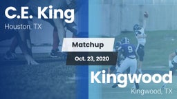 Matchup: C.E. King vs. Kingwood  2020