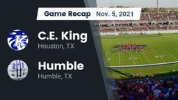 Recap: C.E. King  vs. Humble  2021