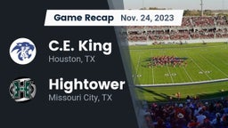 Recap: C.E. King  vs. Hightower  2023