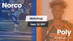 Matchup: Norco  vs. Poly  2017
