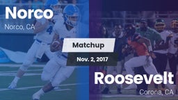 Matchup: Norco  vs. Roosevelt  2017