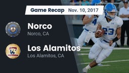 Recap: Norco  vs. Los Alamitos  2017