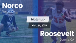 Matchup: Norco  vs. Roosevelt  2019