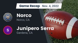 Recap: Norco  vs. Junipero Serra  2022