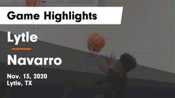 Lytle  vs Navarro  Game Highlights - Nov. 13, 2020