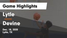 Lytle  vs Devine  Game Highlights - Dec. 18, 2020