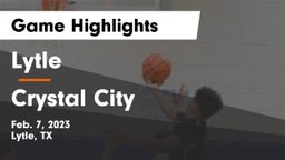 Lytle  vs Crystal City  Game Highlights - Feb. 7, 2023