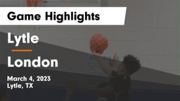 Lytle  vs London  Game Highlights - March 4, 2023