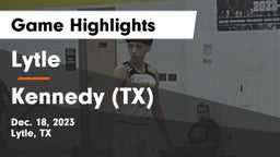 Lytle  vs  Kennedy  (TX) Game Highlights - Dec. 18, 2023