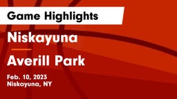 Niskayuna  vs Averill Park  Game Highlights - Feb. 10, 2023