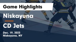 Niskayuna  vs CD Jets Game Highlights - Dec. 19, 2023