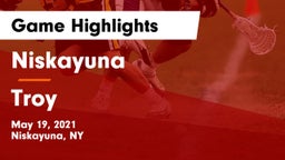 Niskayuna  vs Troy  Game Highlights - May 19, 2021