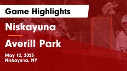 Niskayuna  vs Averill Park  Game Highlights - May 12, 2023