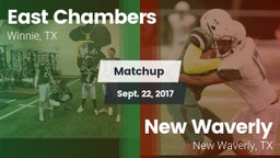 Matchup: East Chambers High vs. New Waverly  2017