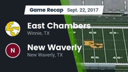 Recap: East Chambers  vs. New Waverly  2017