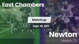 Matchup: East Chambers High vs. Newton  2017