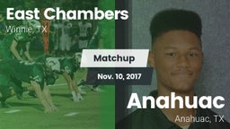 Matchup: East Chambers High vs. Anahuac  2017