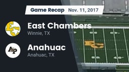 Recap: East Chambers  vs. Anahuac  2017