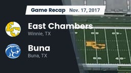 Recap: East Chambers  vs. Buna  2017