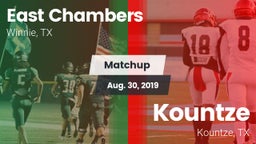 Matchup: East Chambers High vs. Kountze  2019