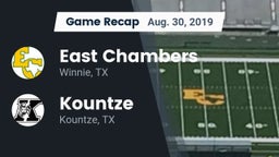 Recap: East Chambers  vs. Kountze  2019