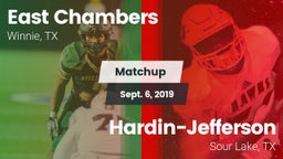 Matchup: East Chambers High vs. Hardin-Jefferson  2019