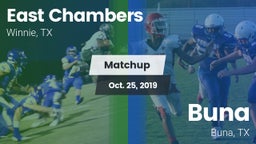 Matchup: East Chambers High vs. Buna  2019