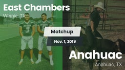 Matchup: East Chambers High vs. Anahuac  2019