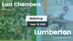 Matchup: East Chambers High vs. Lumberton  2020