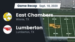 Recap: East Chambers  vs. Lumberton  2020