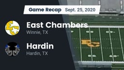 Recap: East Chambers  vs. Hardin  2020