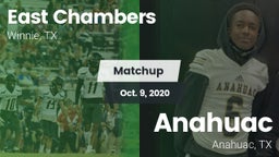 Matchup: East Chambers High vs. Anahuac  2020