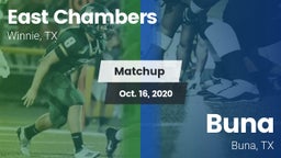 Matchup: East Chambers High vs. Buna  2020