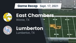 Recap: East Chambers  vs. Lumberton  2021