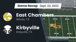 Recap: East Chambers  vs. Kirbyville  2022