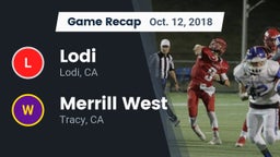 Recap: Lodi  vs. Merrill West  2018