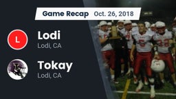 Recap: Lodi  vs. Tokay  2018