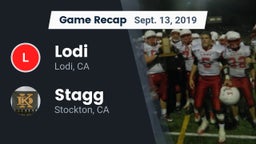 Recap: Lodi  vs. Stagg  2019
