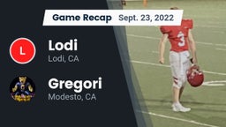 Recap: Lodi  vs. Gregori  2022