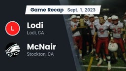 Recap: Lodi  vs. McNair  2023