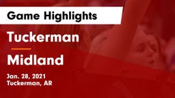 Tuckerman  vs Midland  Game Highlights - Jan. 28, 2021