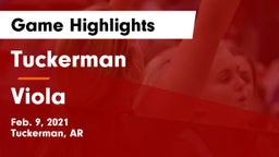 Tuckerman  vs Viola Game Highlights - Feb. 9, 2021