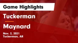 Tuckerman  vs Maynard Game Highlights - Nov. 2, 2021