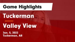 Tuckerman  vs Valley View  Game Highlights - Jan. 5, 2022