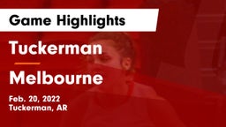 Tuckerman  vs Melbourne  Game Highlights - Feb. 20, 2022