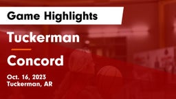 Tuckerman  vs Concord  Game Highlights - Oct. 16, 2023