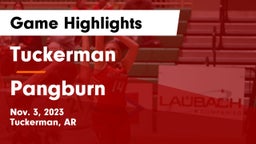 Tuckerman  vs Pangburn  Game Highlights - Nov. 3, 2023
